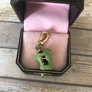 Juicy Couture Jewelry - Juicy Couture Scottie Dog T Shirt Pendant Charm Juicy Couture Jewelry - Juicy Couture Scottie Dog T Shirt Pendant Charm